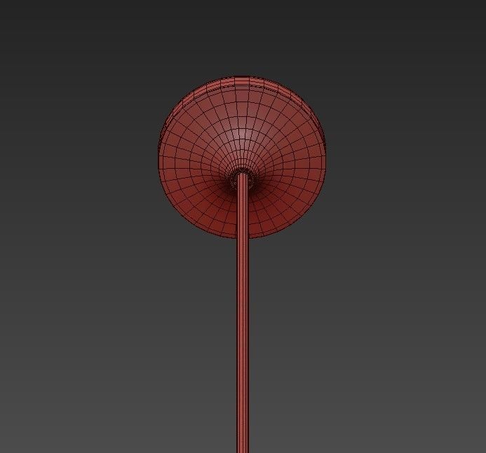 RH LANGUEDOC Round Chandelier Antique Brass 3D model_6