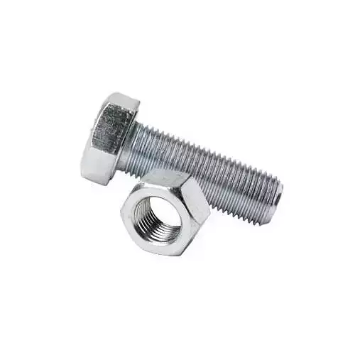 Screws with nuts M5 M6 M8 and M10 3D model