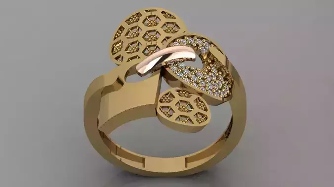 GC GOLD Y113- Diamond Ring 
