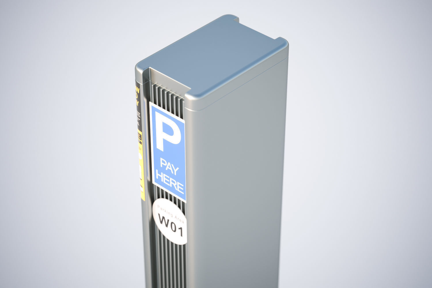 Parking meter 3D model_4
