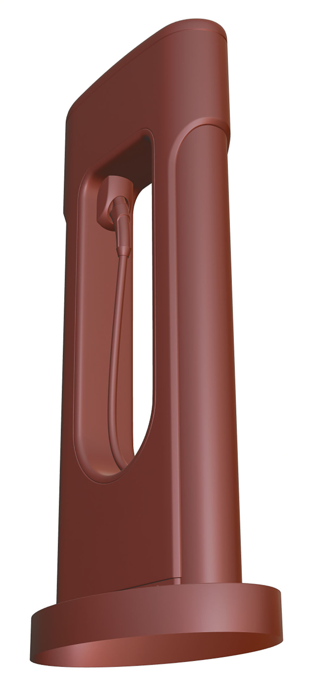 Electric car charger 3D model_12