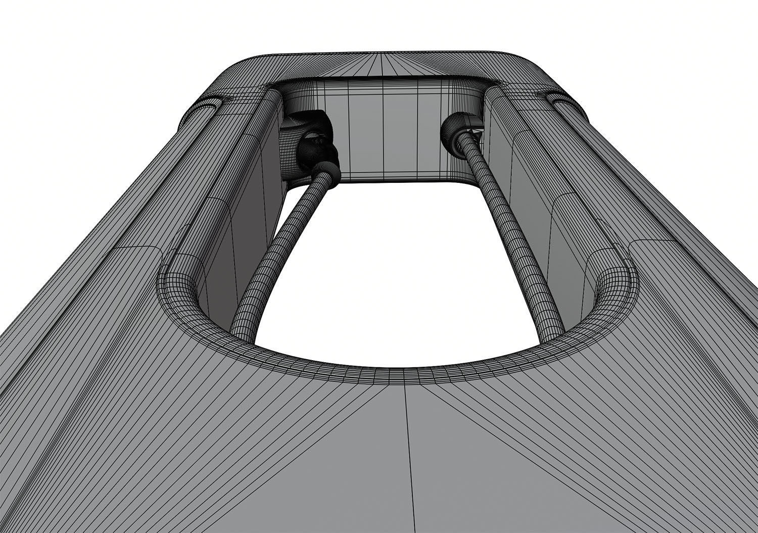 Electric car charger 3D model_9