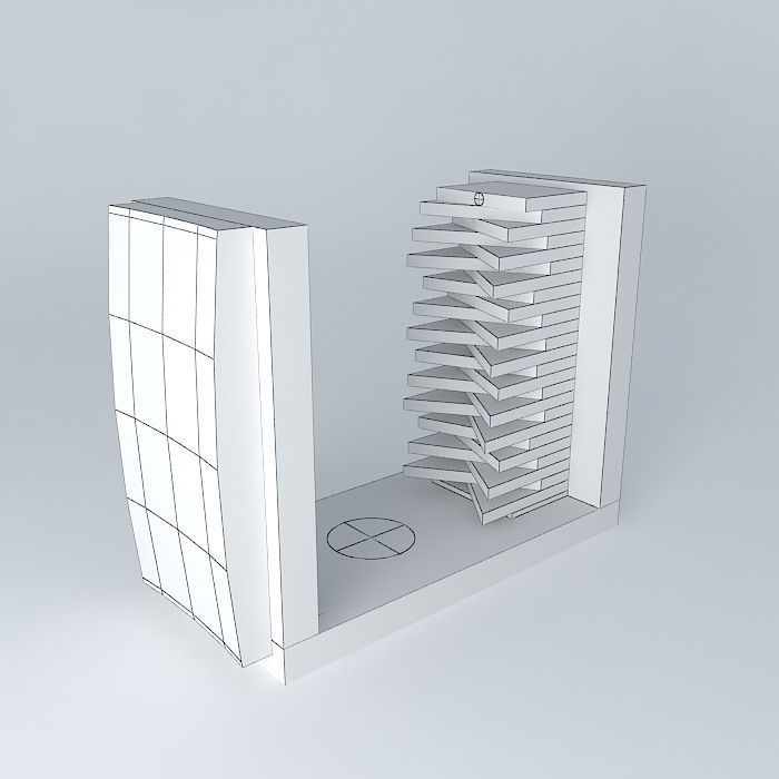 MUSE - Field Splitting Optics Free 3D model_3
