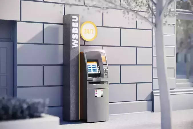 Stand-alone cash machine ATM