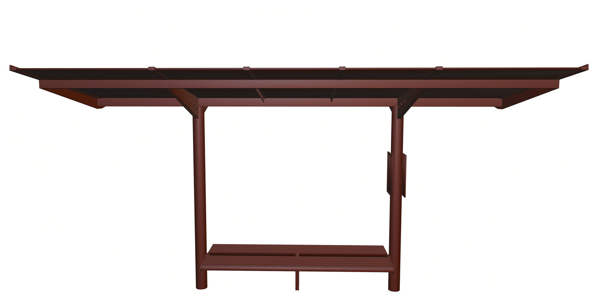 Small bus shelter 3D model_11