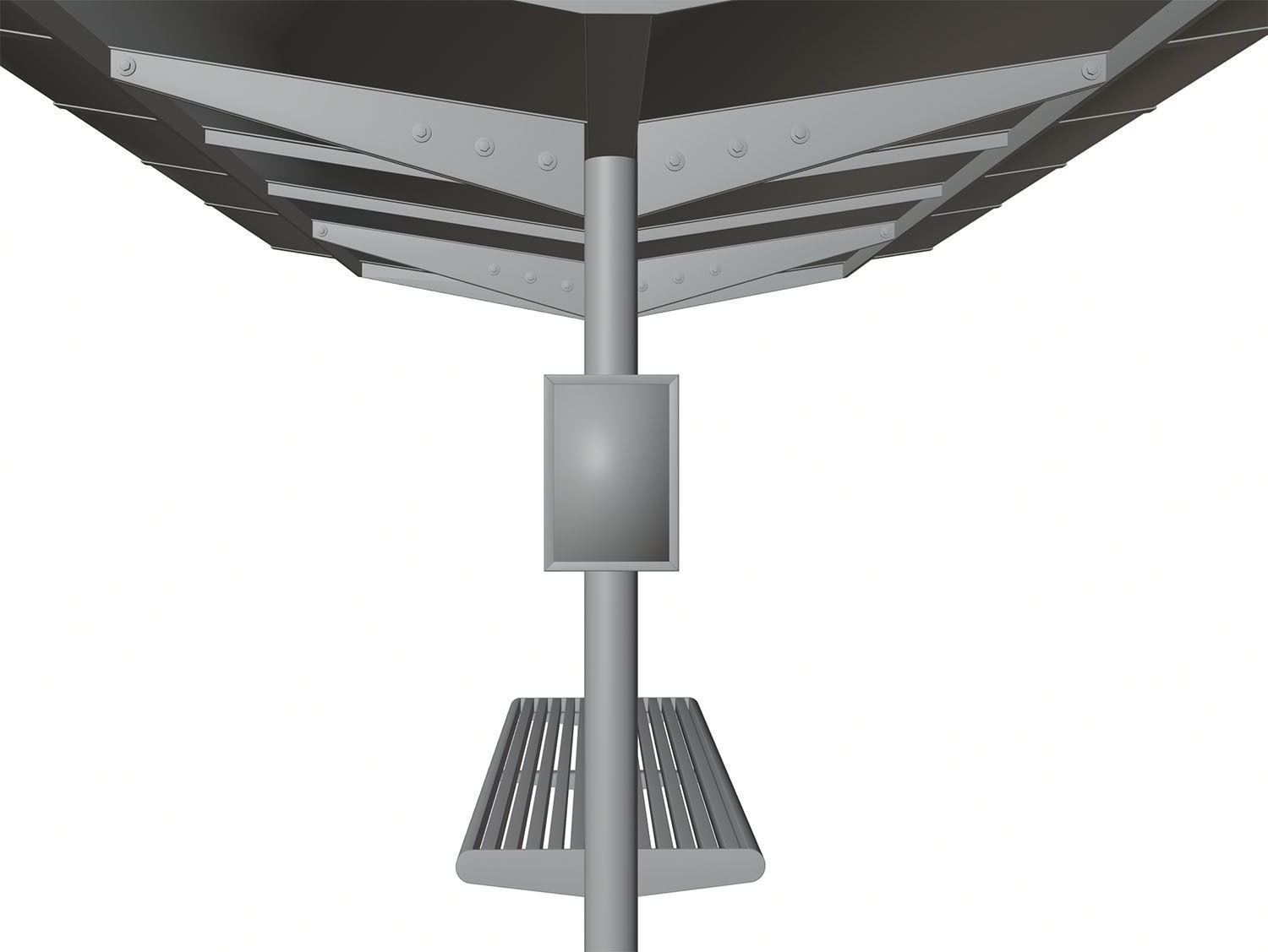 Small bus shelter 3D model_5