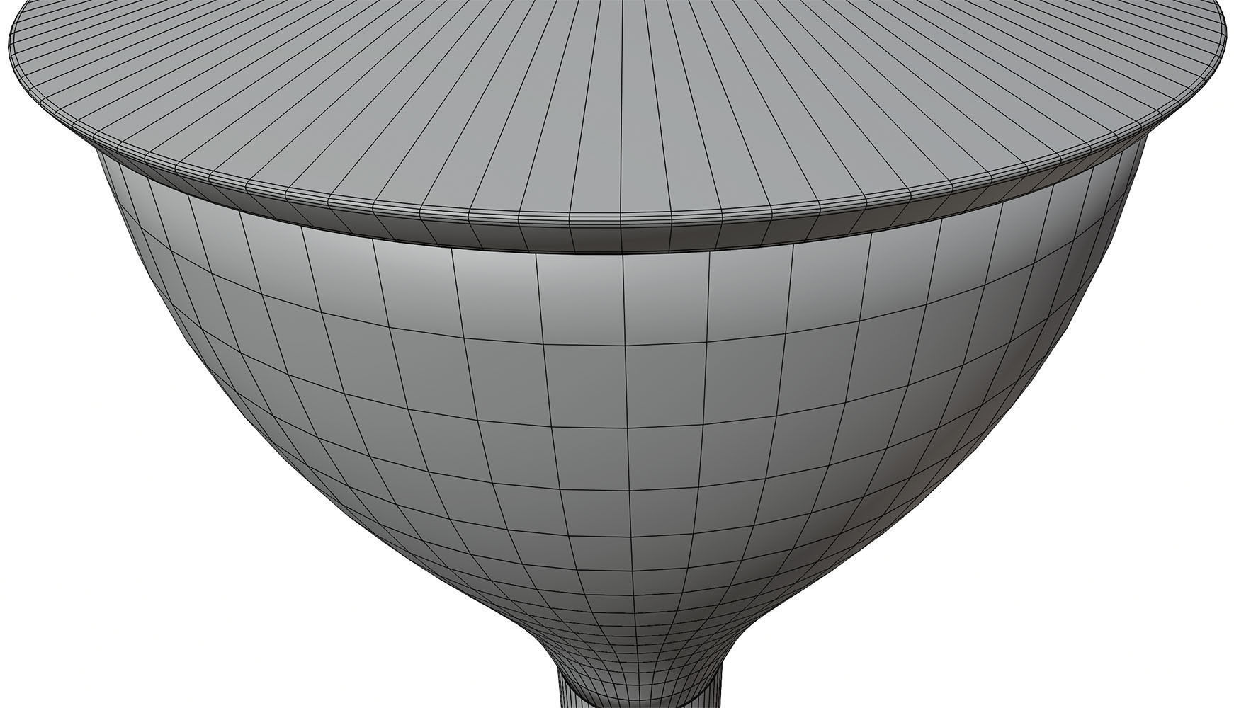 Street lamp in classic form 3D model_4