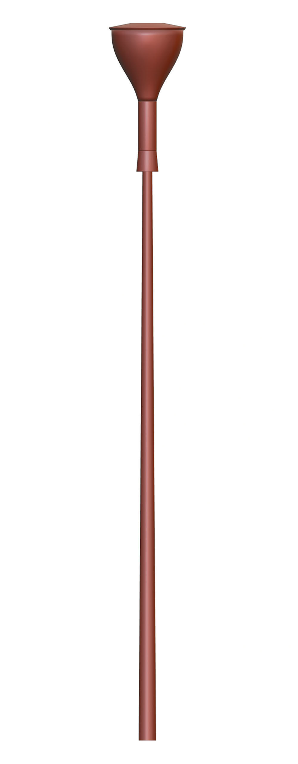 Street lamp in classic form 3D model_6