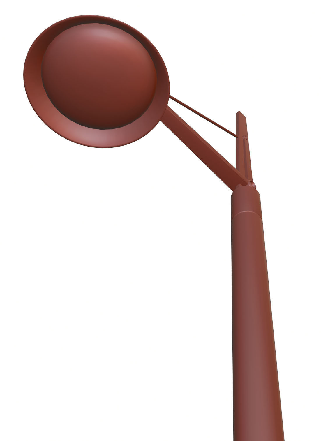 Single pole lighting 3D model_12
