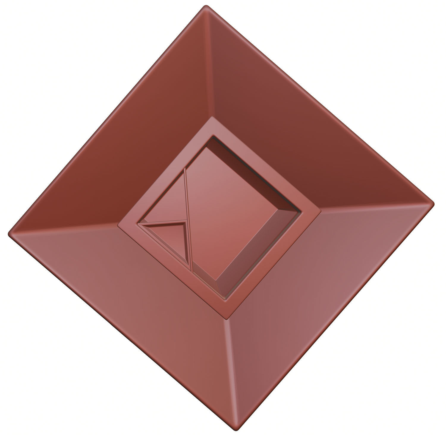 Simply concrete shell basket 3D model_11