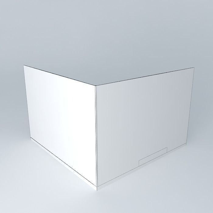 SIL booth setup Free 3D model_3