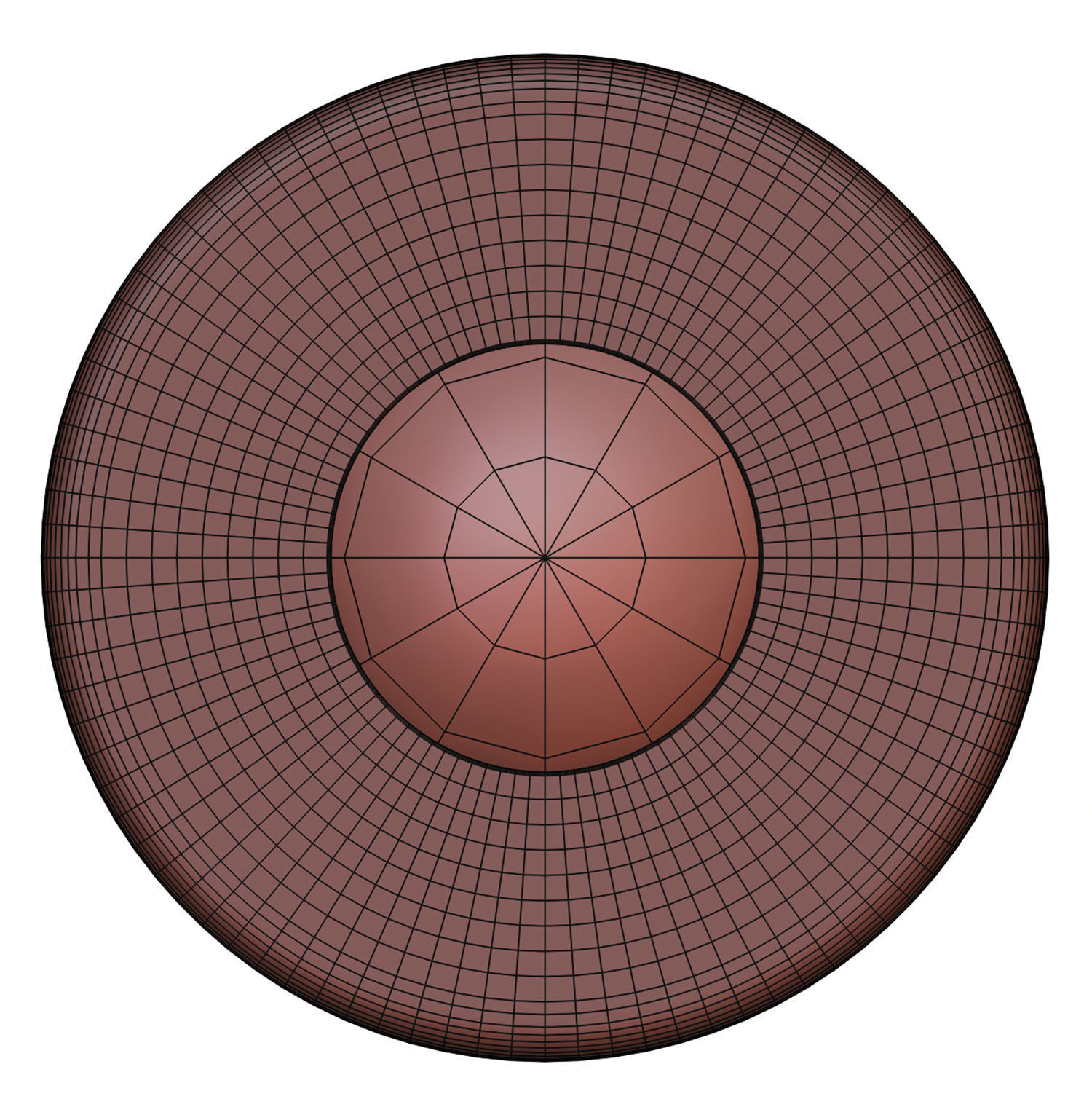 Trash bin made of metal mesh 3D model_13