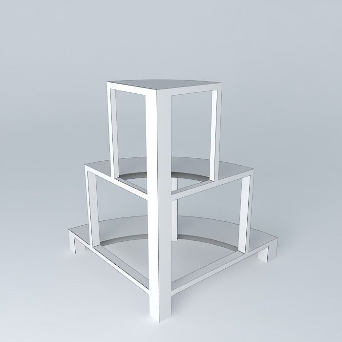 Support flowerpots Free 3D model_3