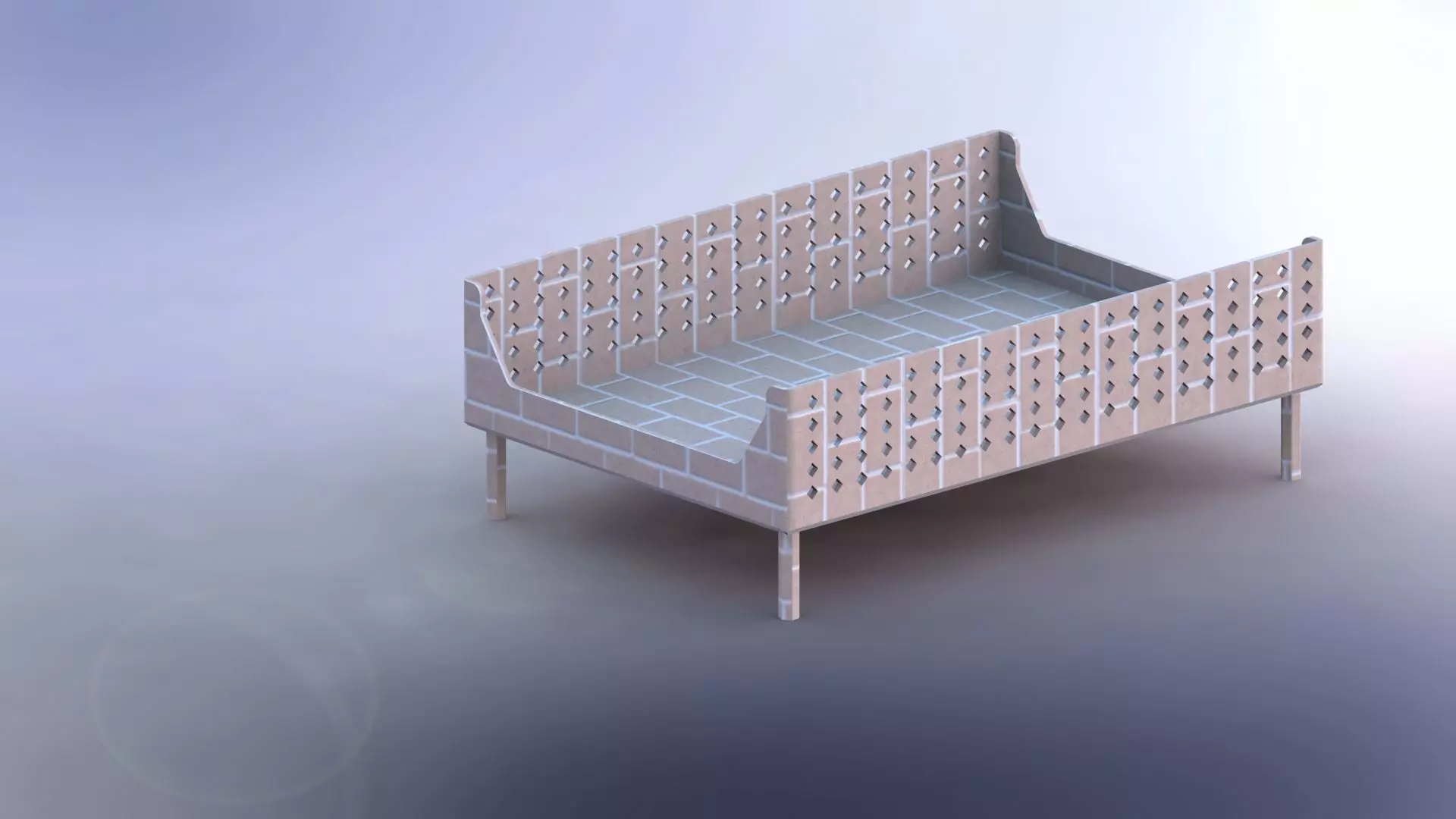 Document Tray 3D print model