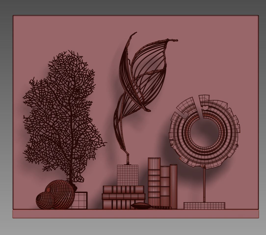 Decor Set 29 3D model_6