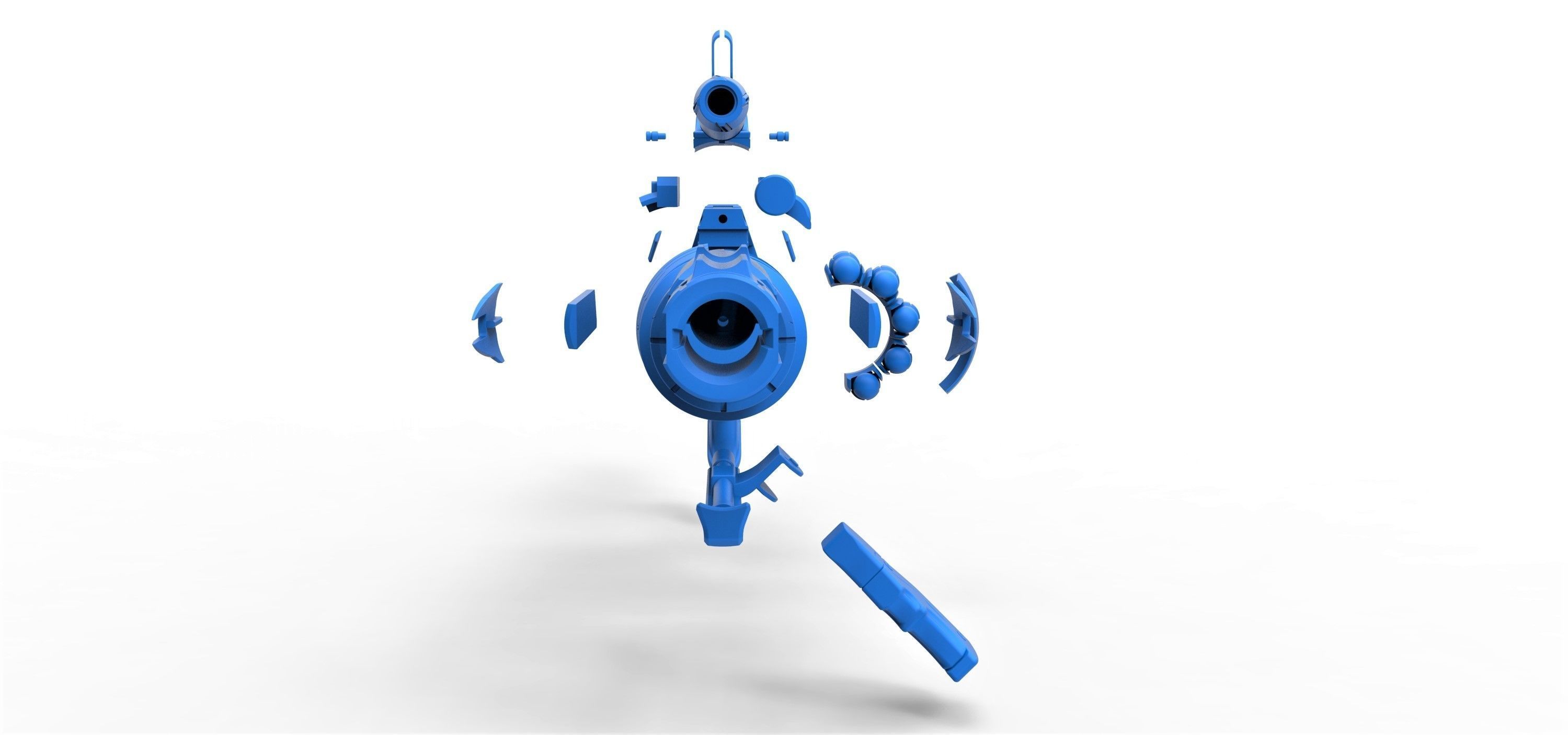 Gun of Baptiste Talon from the game Overwatch 3D print model_21