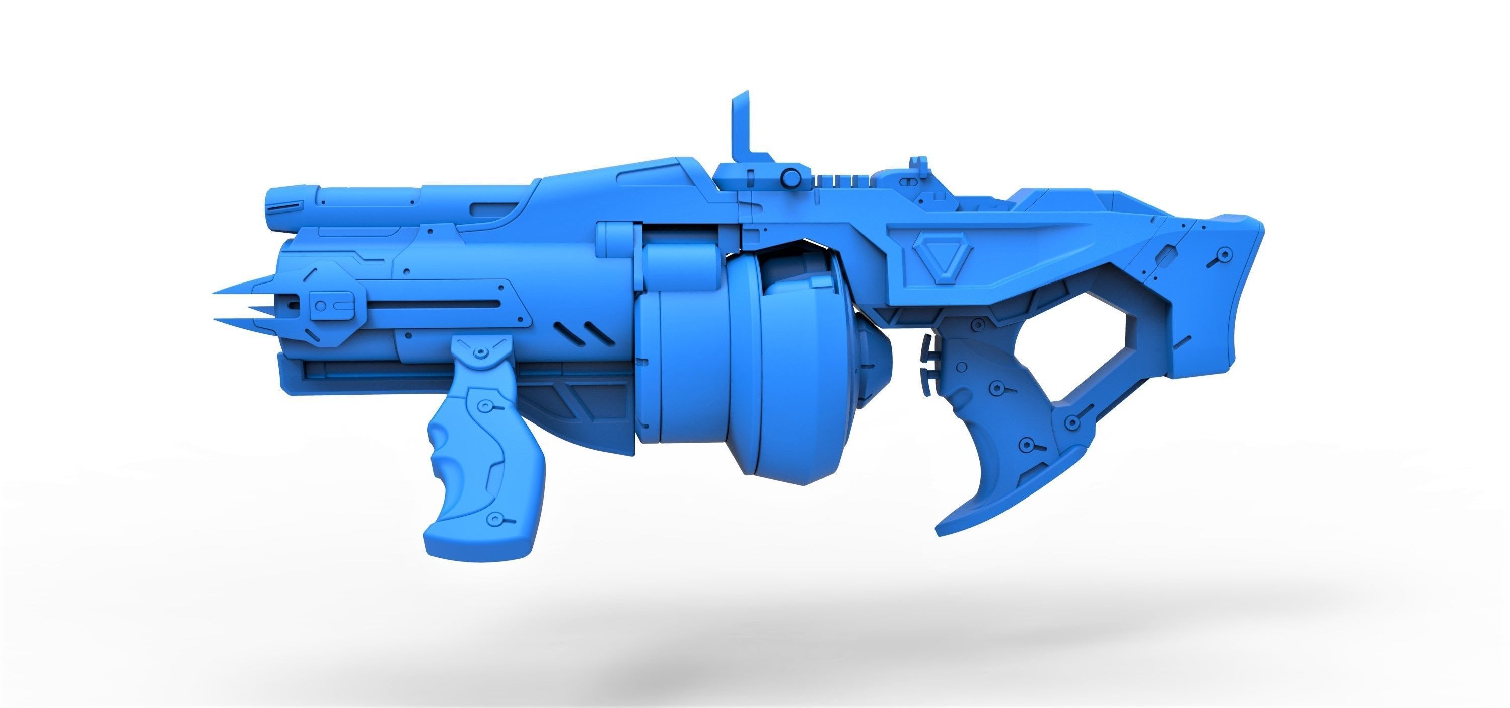 Gun of Baptiste Talon from the game Overwatch 3D print model_5
