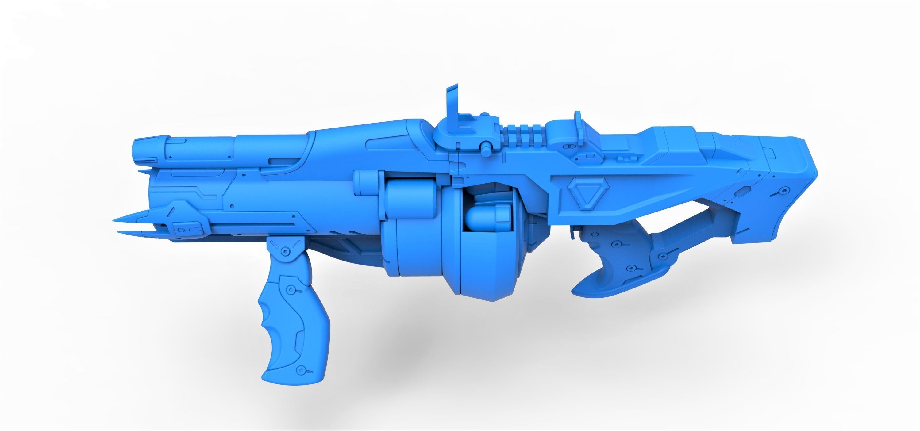 Gun of Baptiste Talon from the game Overwatch 3D print model_6