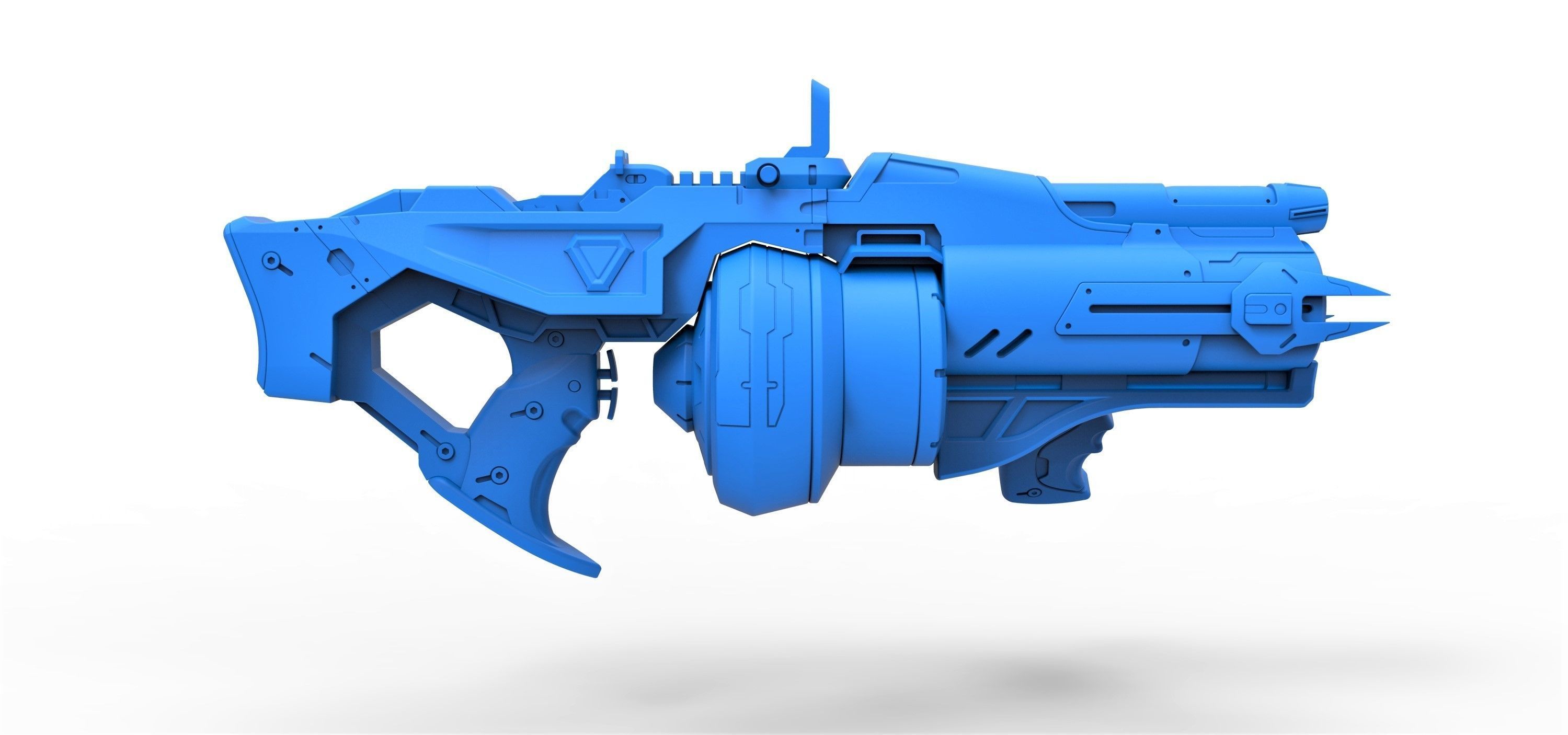Gun of Baptiste Talon from the game Overwatch 3D print model_14