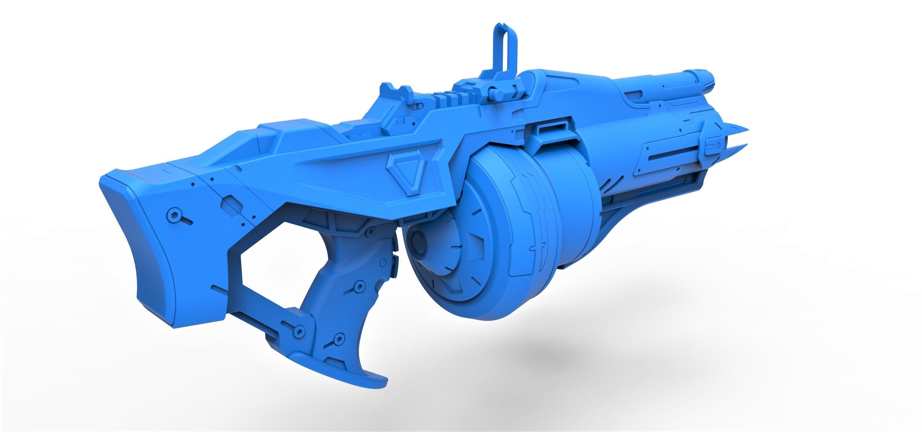 Gun of Baptiste Talon from the game Overwatch 3D print model_13