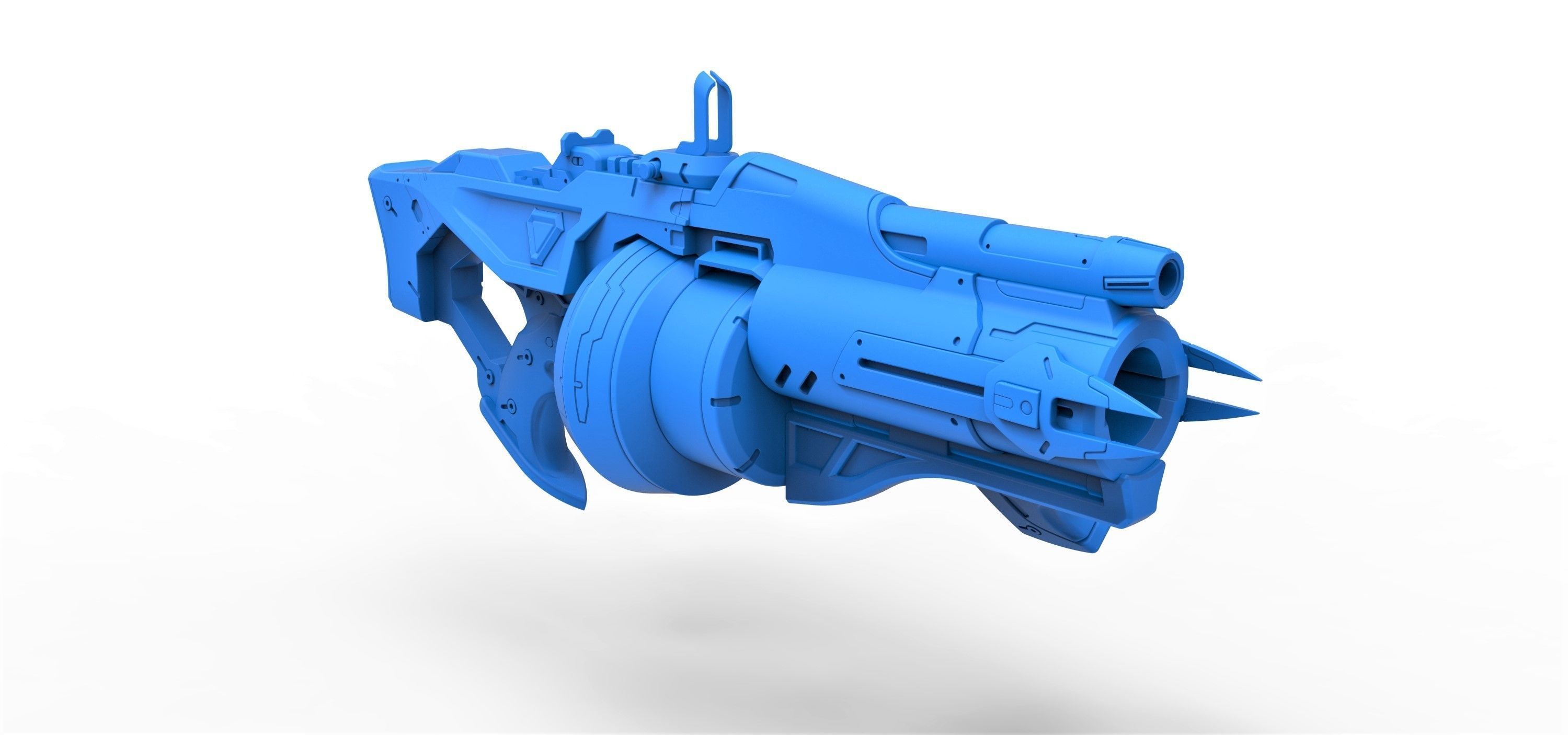 Gun of Baptiste Talon from the game Overwatch 3D print model_16