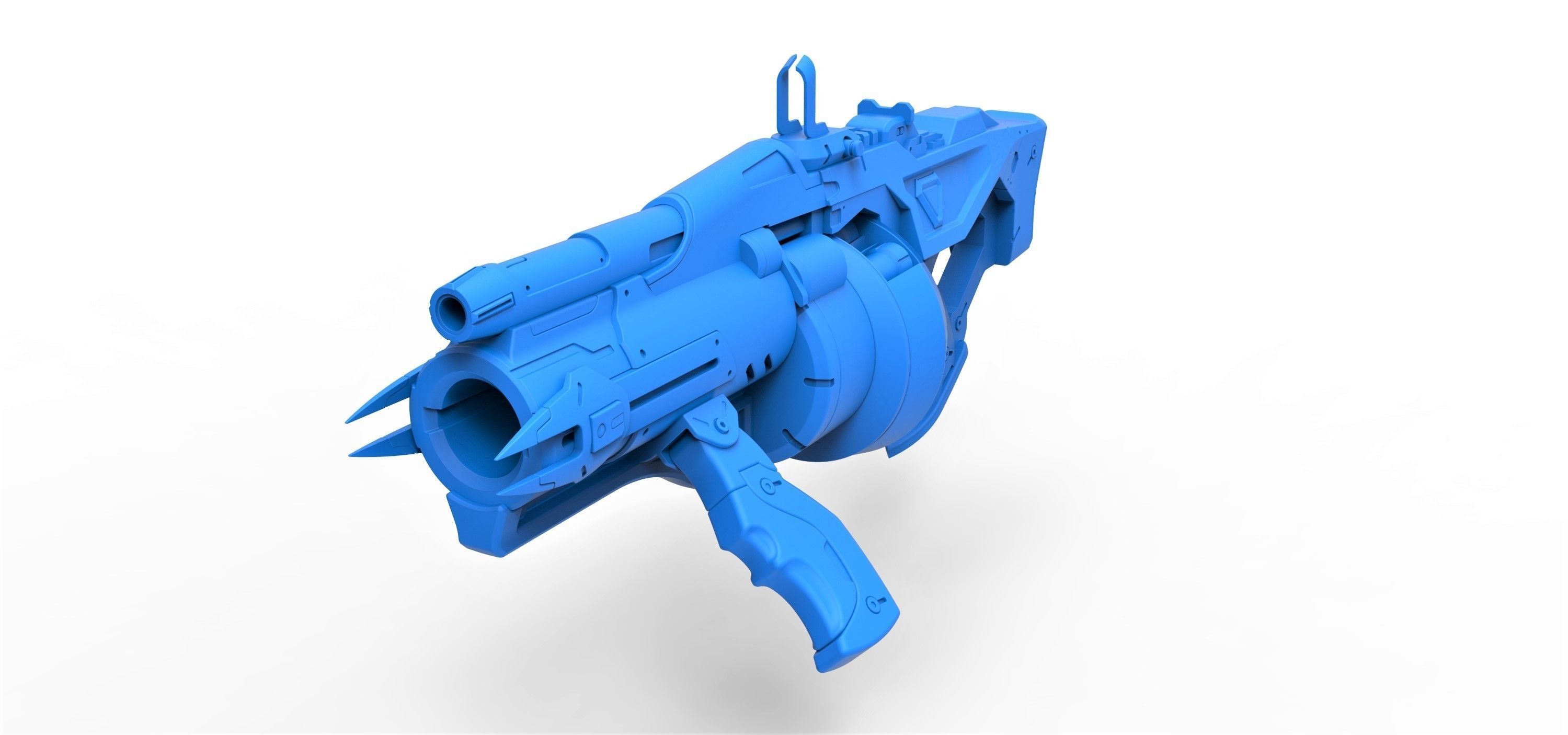 Gun of Baptiste Talon from the game Overwatch 3D print model_2