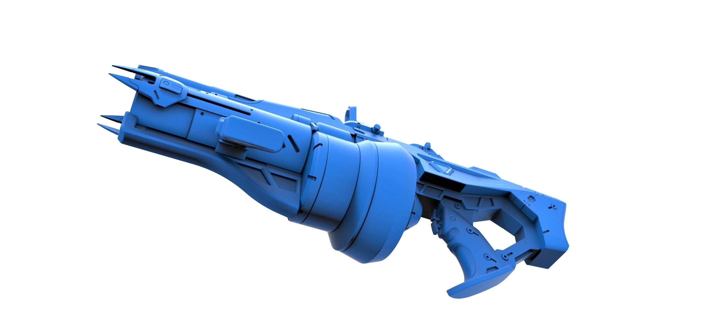 Gun of Baptiste Talon from the game Overwatch 3D print model_10