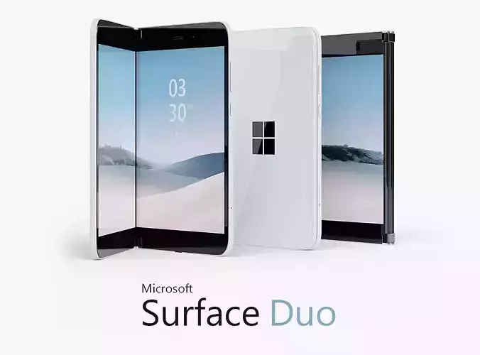 Surface Duo 3D model
