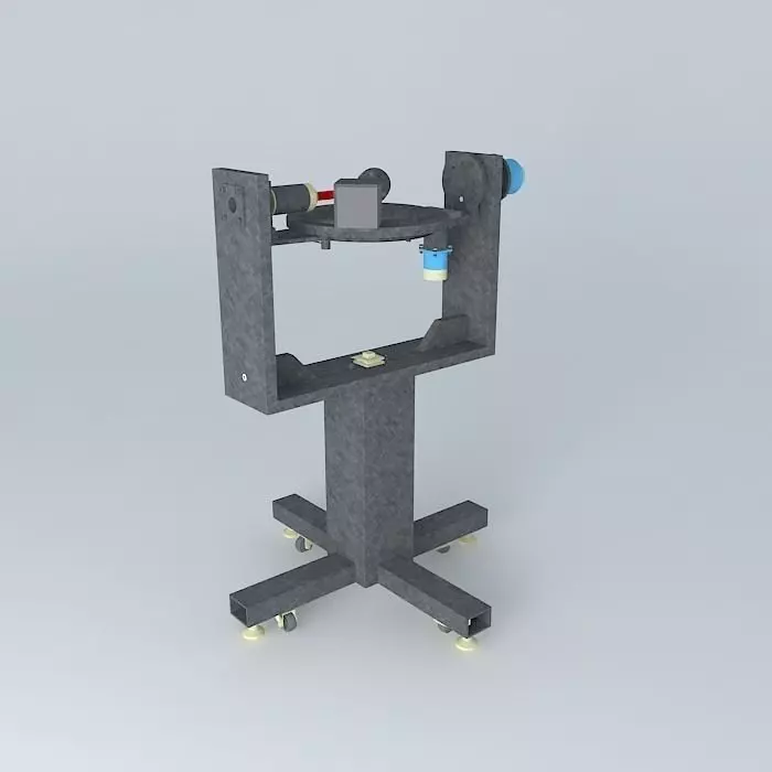 Goniophotometer for Characterization of Light Bulbs Free 3D model