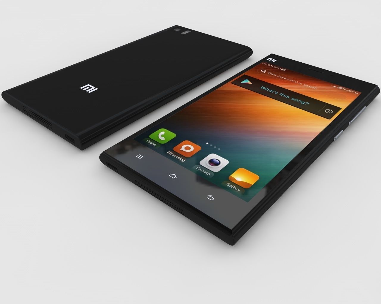 Xiaomi Mi3 3D model_3