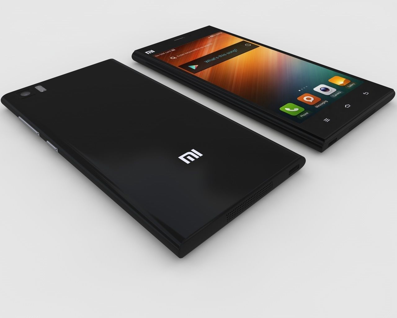 Xiaomi Mi3 3D model_2