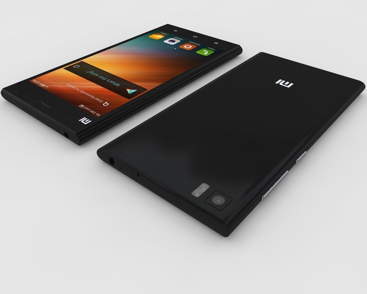 Xiaomi Mi3 3D model_1