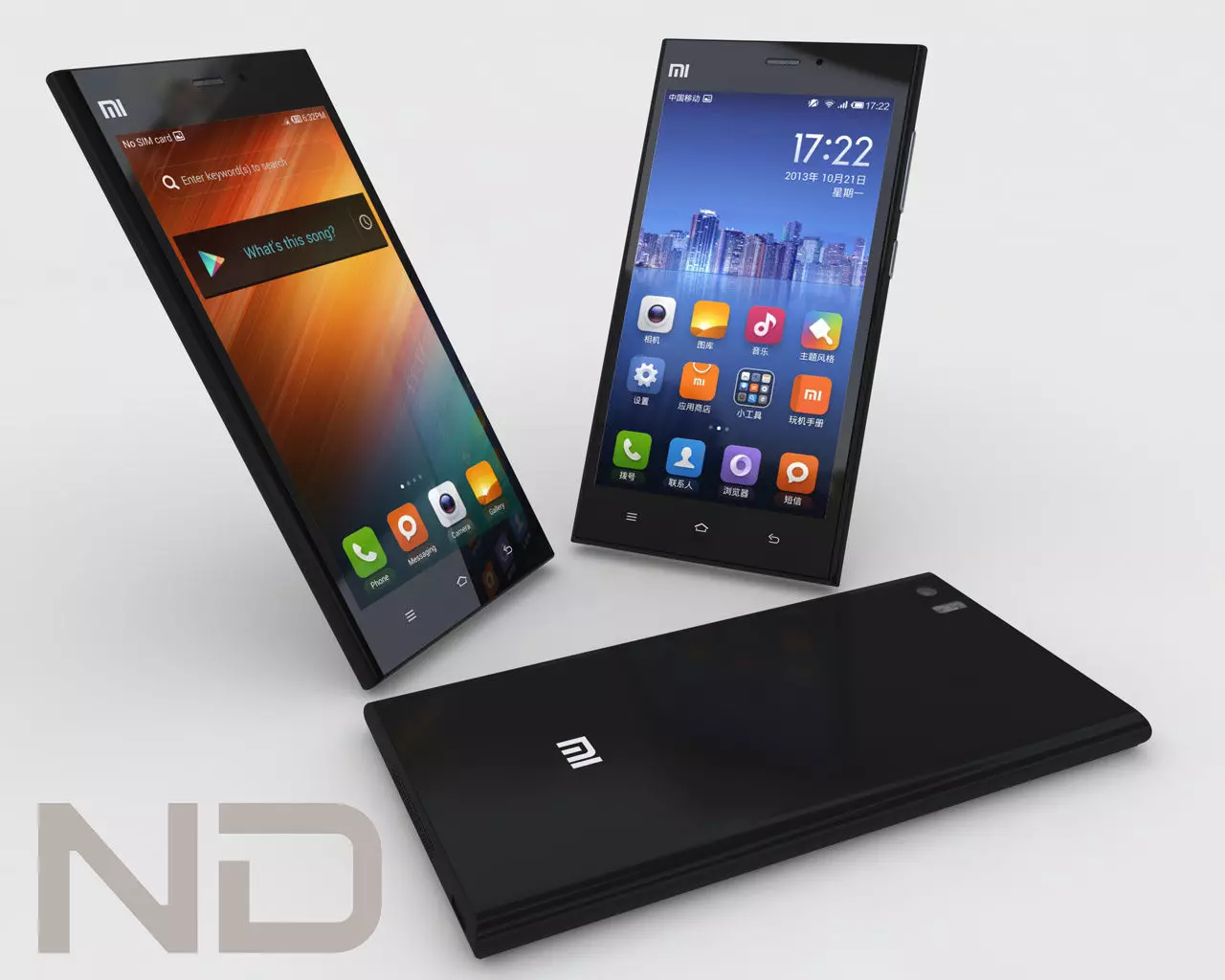 Xiaomi Mi3 3D model_0