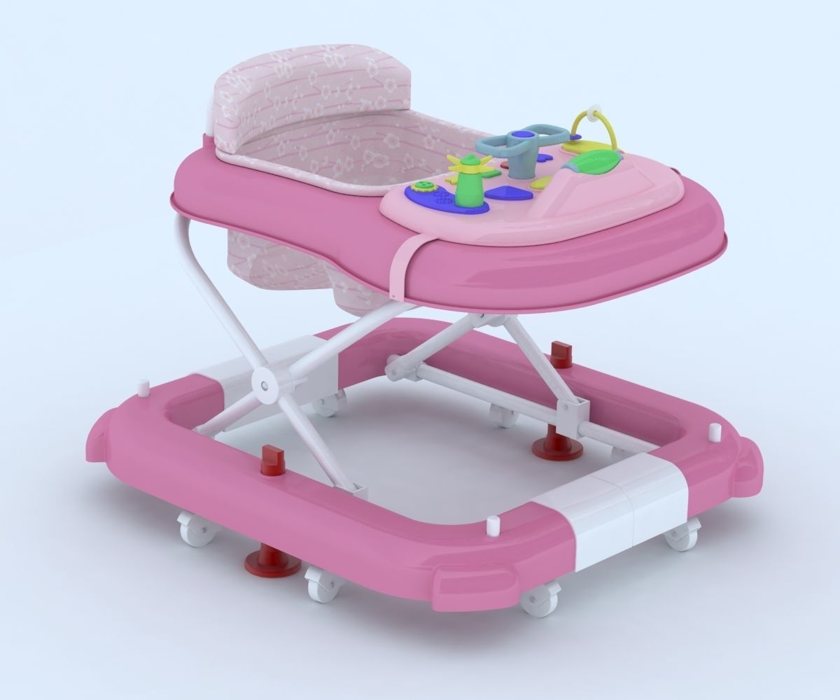 baby walker 3D model_5