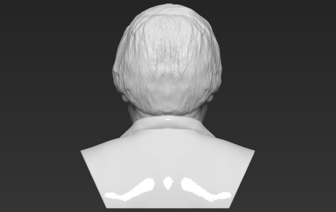 Boris Johnson 3D printing ready stl obj formats 3D print model_5