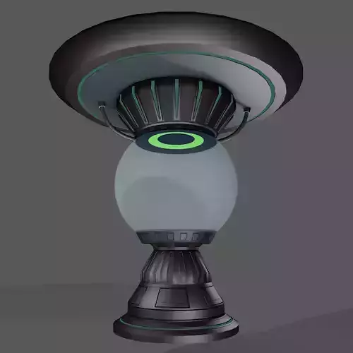 Sci fi liquid container 