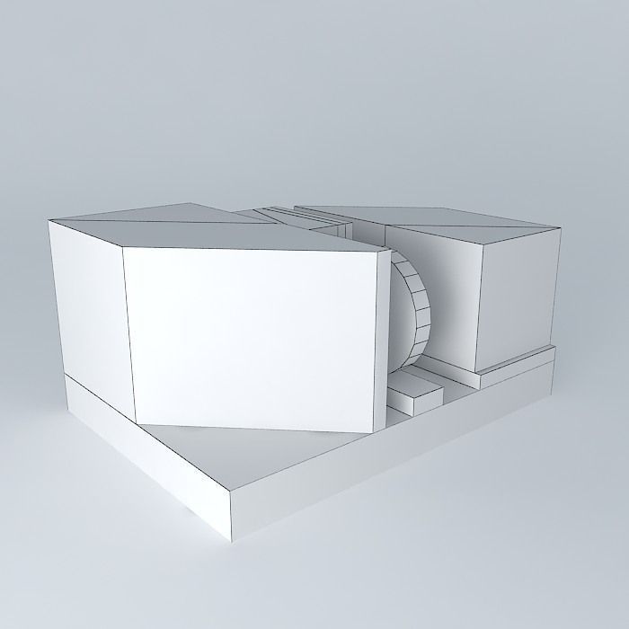 Mach-Zender Interferometers Free 3D model_3