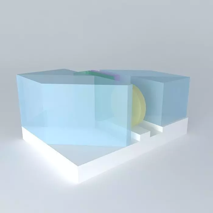 Mach-Zender Interferometers Free 3D model_0