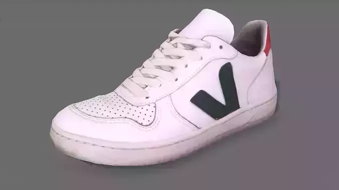 Sneakers Game Ready vega sneaker Low-poly 3D model