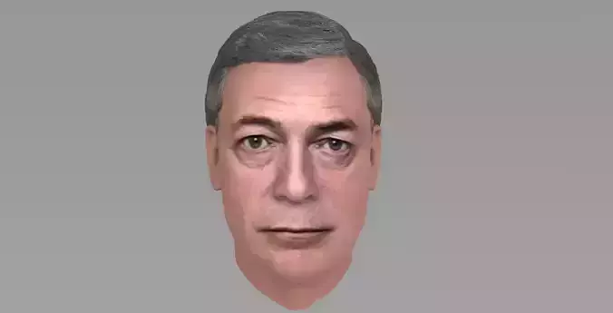 Nigel Farage 3D model