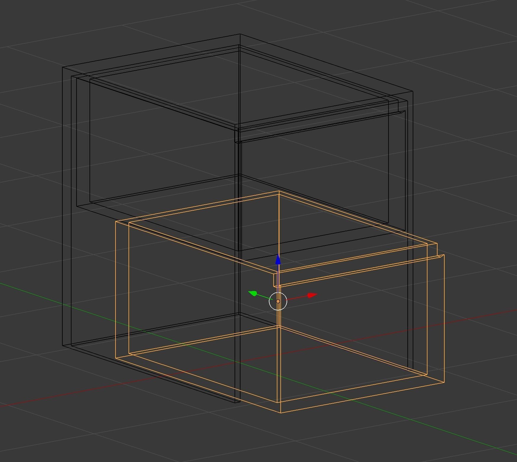 Night Table 3D Model Low-poly 3D model_8