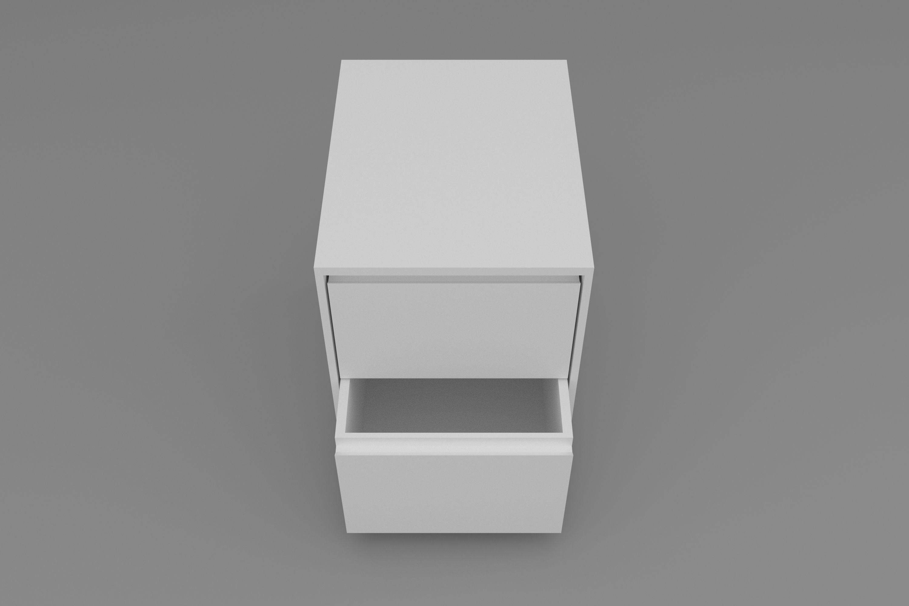 Night Table 3D Model Low-poly 3D model_4