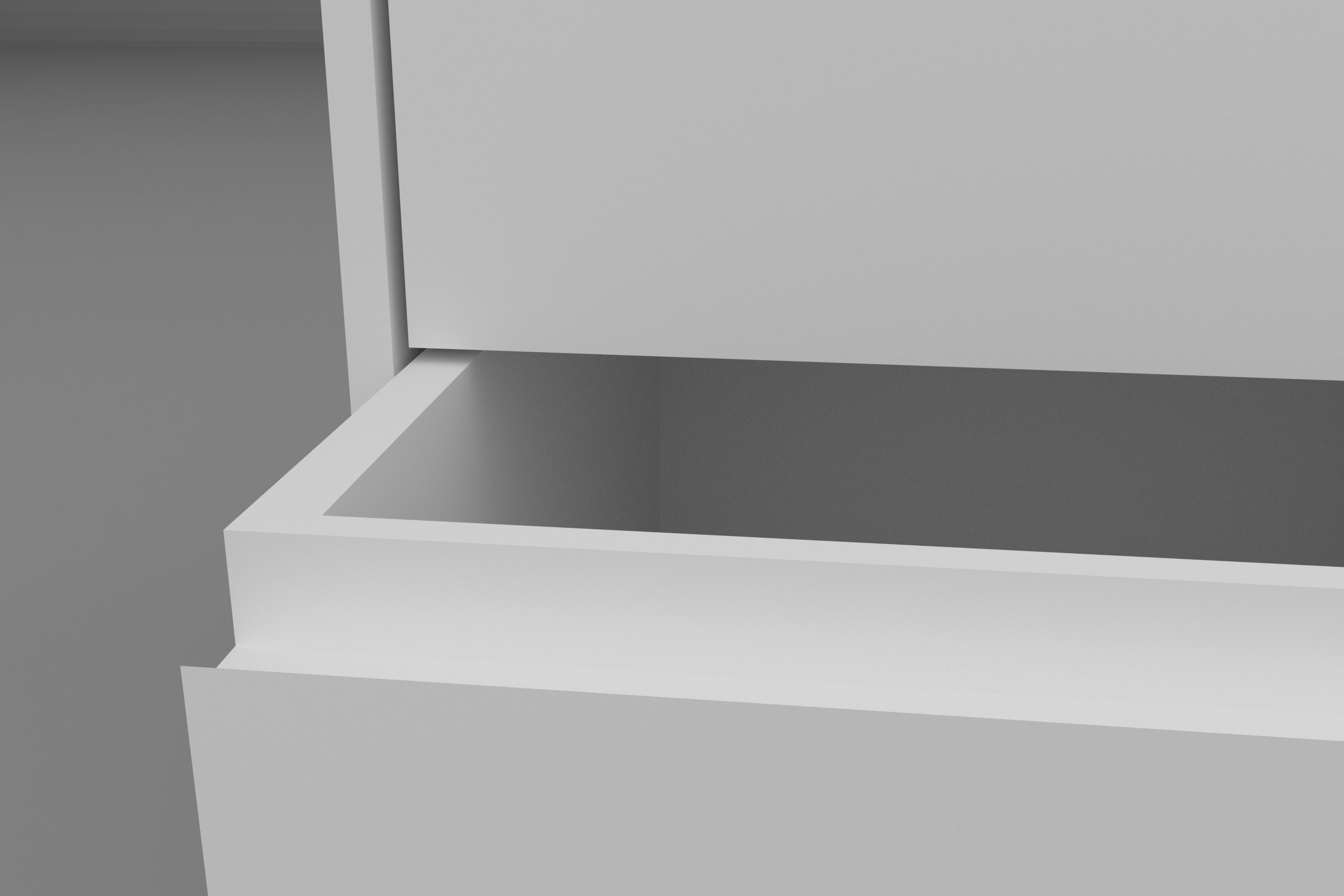 Night Table 3D Model Low-poly 3D model_1