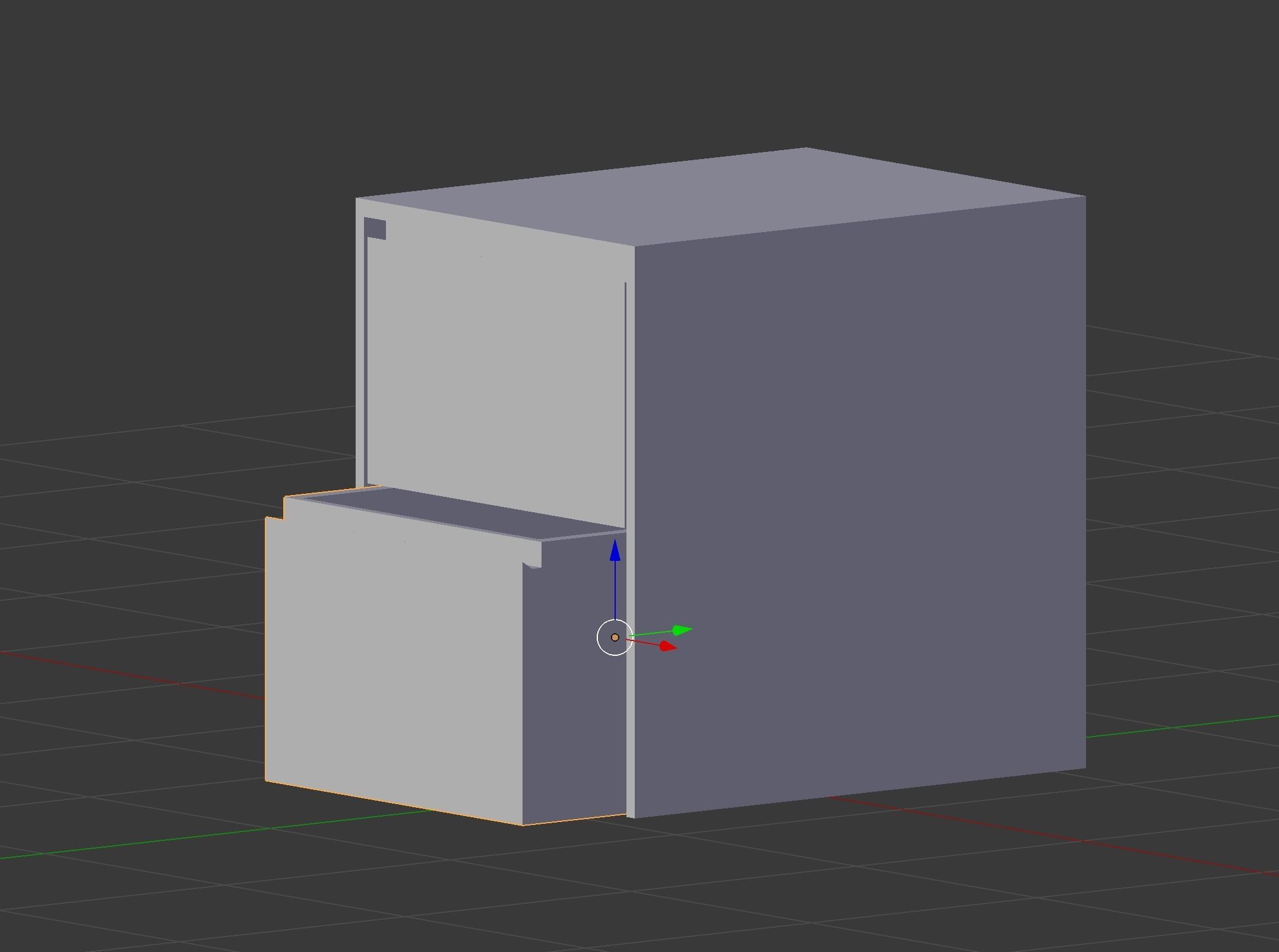 Night Table 3D Model Low-poly 3D model_6