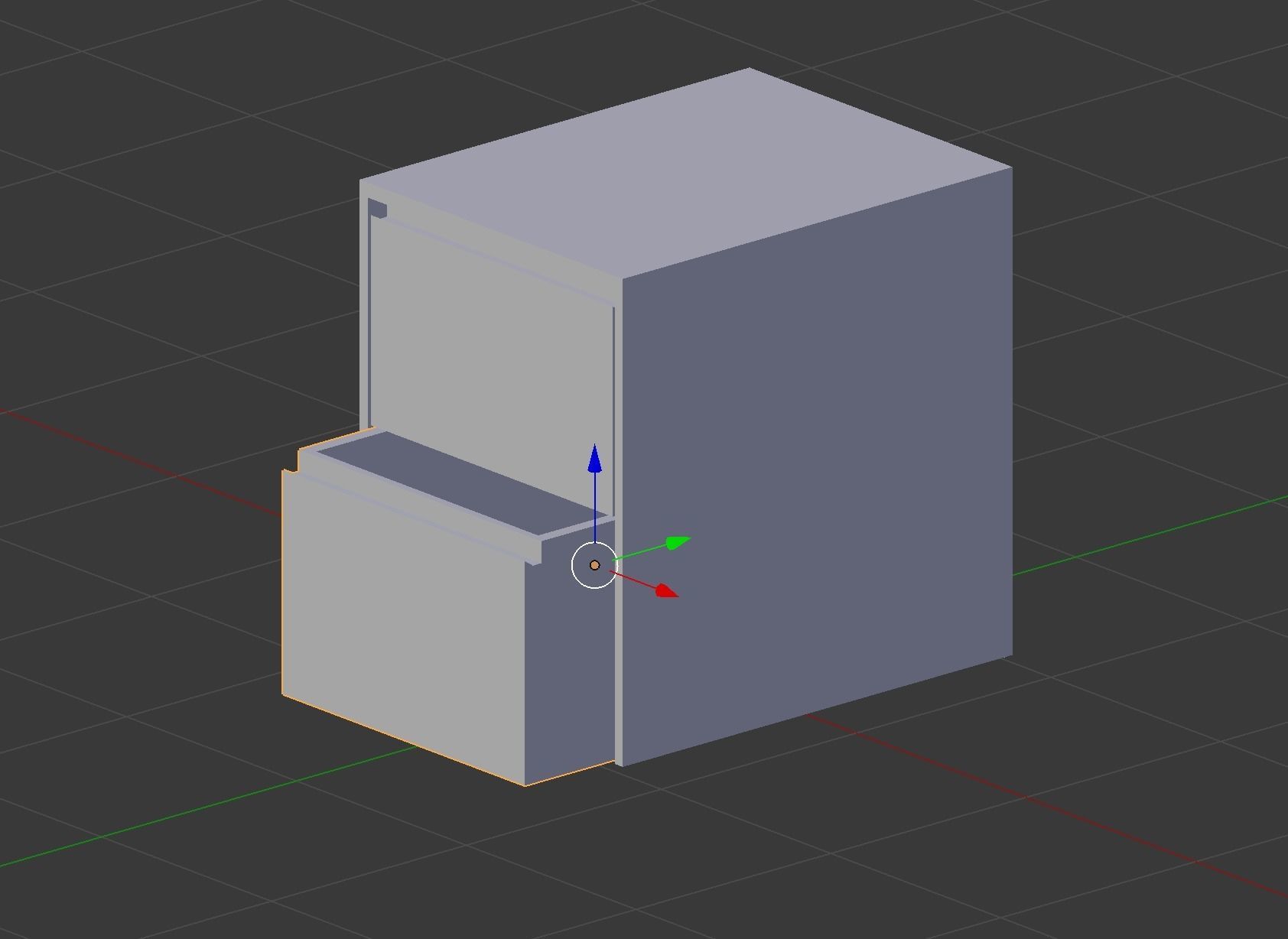 Night Table 3D Model Low-poly 3D model_5