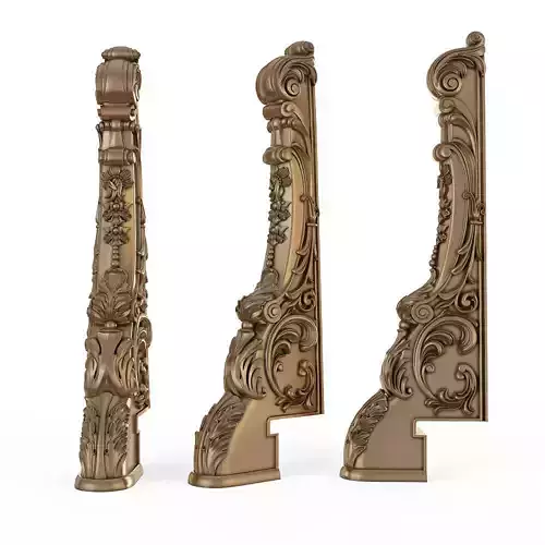 stair column for cnc