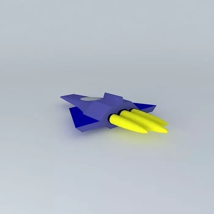 Delta Ship Free 3D model_0