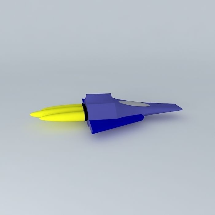 Delta Ship Free 3D model_2