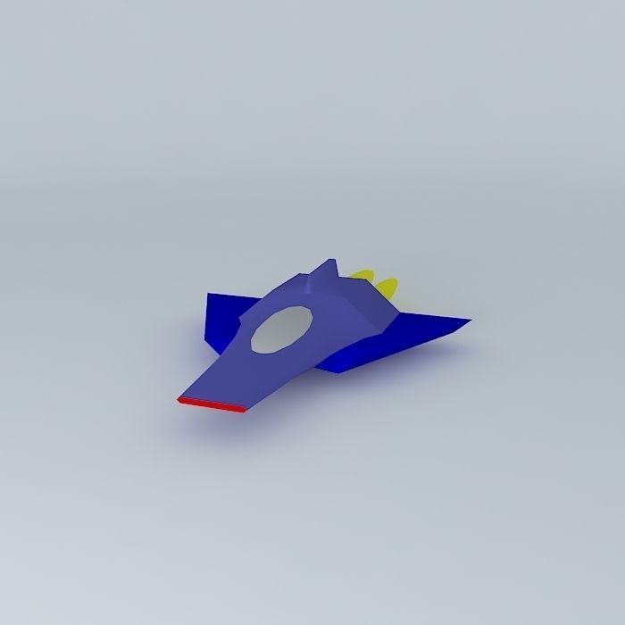 Delta Ship Free 3D model_1