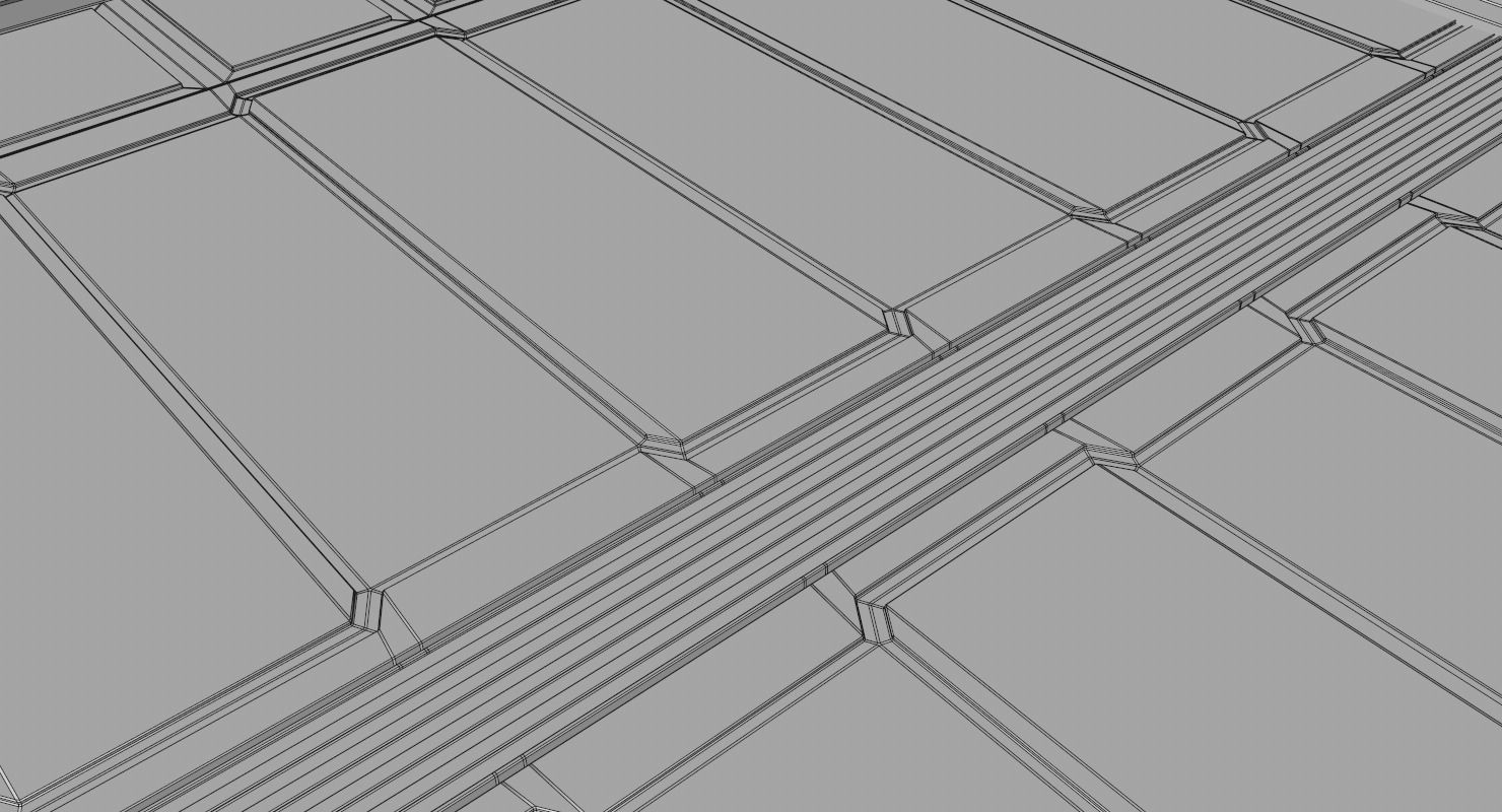 Sci Fi Corridor 3D model_16